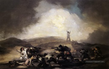 Vol de Francisco de Goya Peinture à l'huile